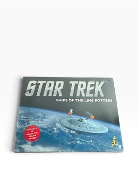 Star Trek Ships Of The Line Posters 24 Prints NEW SEALED
